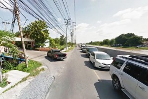 ขาย ที่ดิน ที่ดินราคาถูกปากเกร็ด ต.บ้านใหม่ปากเกร็ด Cheapest-land-in-BanMai-PakKret ใกล้โรบินสันศรีสมาน Cheapest-Land-for-sale-Only-600-meters-fromMuangThongThani