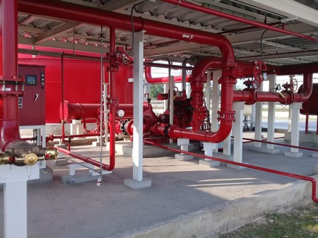 บริการ ประกาศ อัคคีภัยบำรุงรักษาOverhaul maintenaceรายปี ระบบป้องกันอัคคีภัย OverhaulPump ภาคอุตสาหกรรมโรงงานอาคารขนาดใหญ่