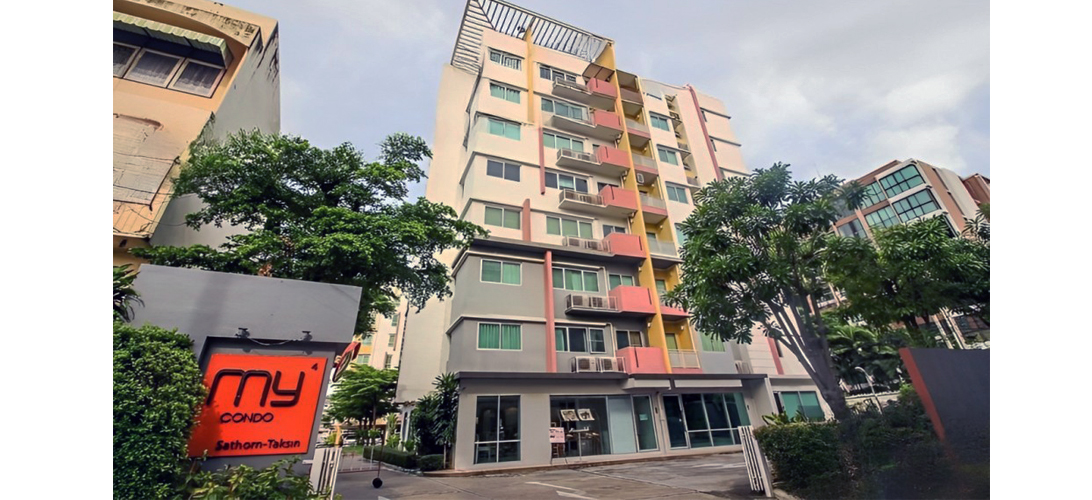 คอนโด ขาย มายคอนโดสาทร-ตากสิน ใกล้สาทรเดินทางสะดวก ราคาถูก สาทร-ตากสินซอยกรุงธนบุรี1 ชั้น8,